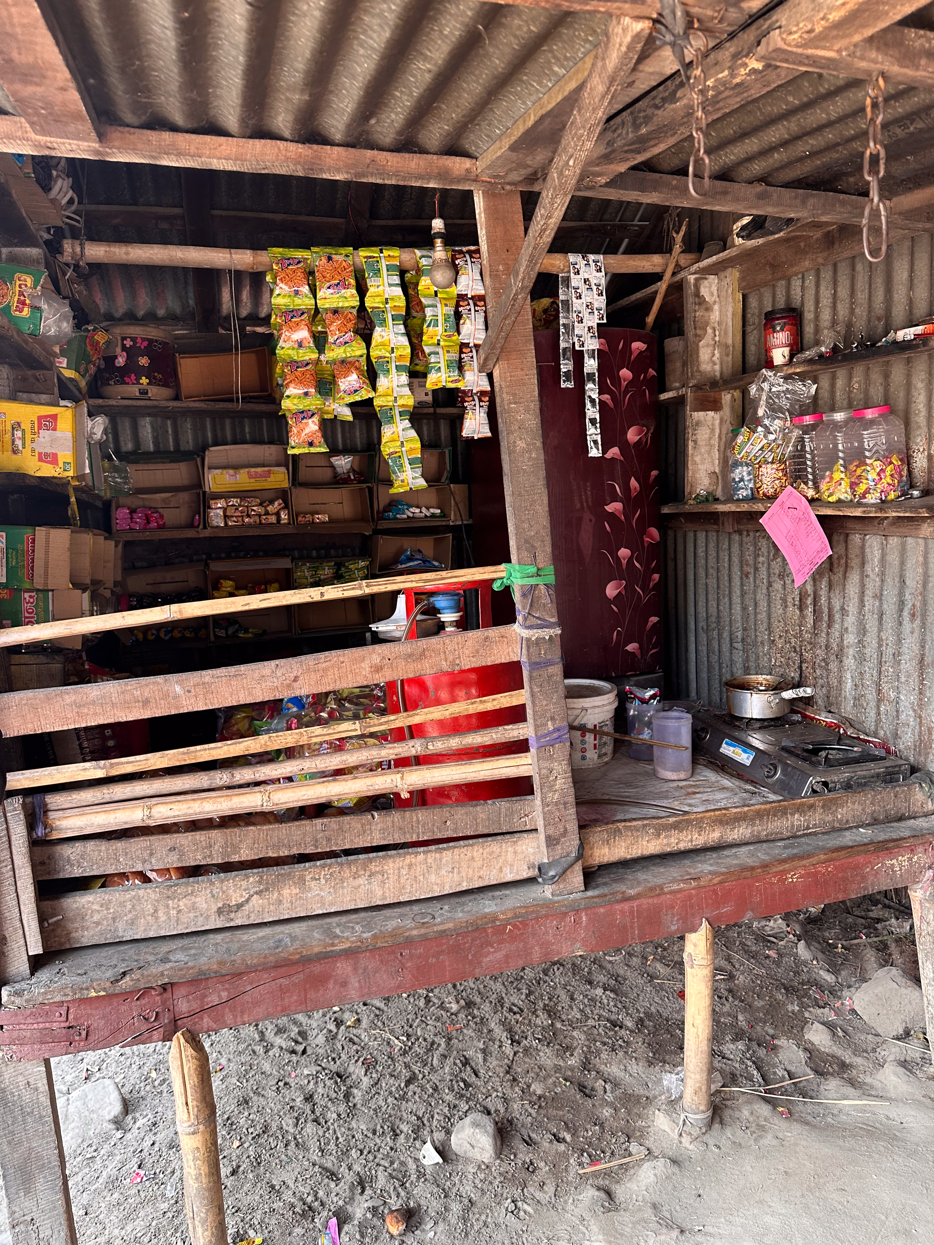 Interior of Anjali’s store.